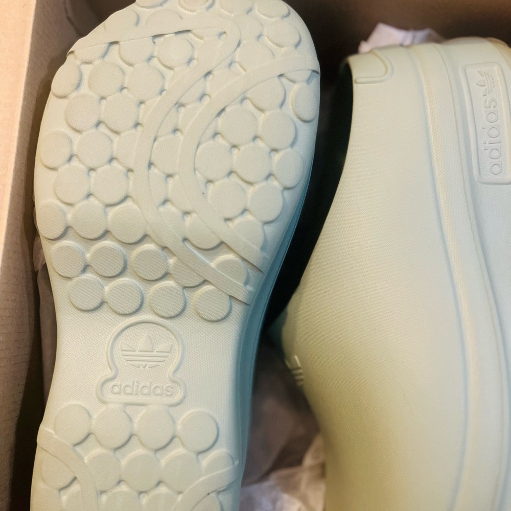 Adidas Light Green Adifom Stan Mule (Slip-On Clogs) - Picture 3 of 3